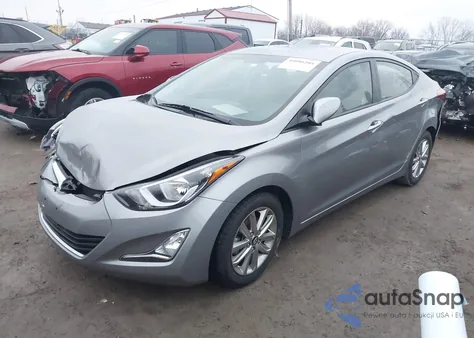 2014 Hyundai Elantra Se z USA, uszkodzony, nr VIN KMHDH4AE7EU028059